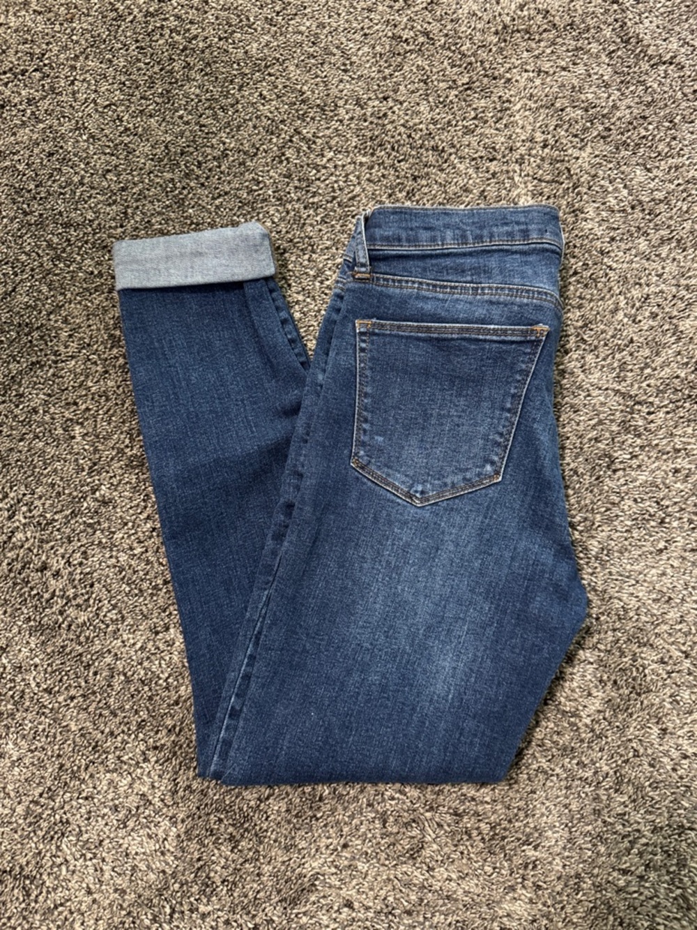 Gap Women's Dark Blue Skinny Jeans